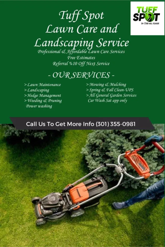 Reliable landscaping services in Bowie, MD - Tuff Spot