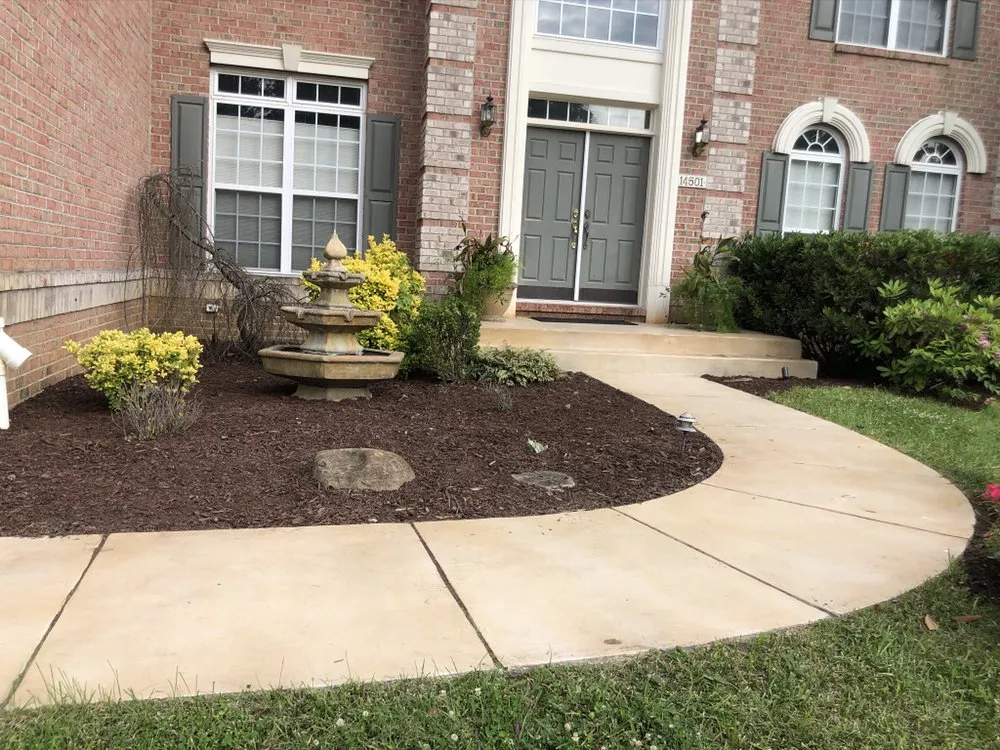 Professional landscape installation in Bowie, MD by Tuff Spot