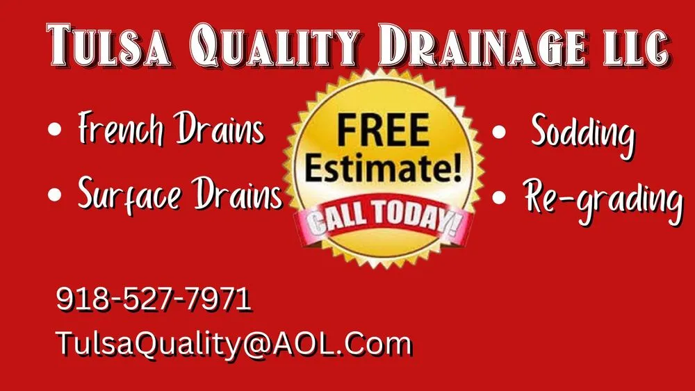 Top-rated landscape installation experts serving Porter, OK - Tulsa Quality Drainage
