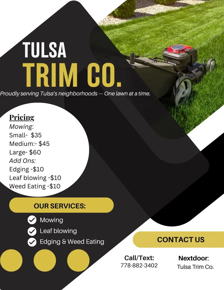 Reliable yard maintenance experts serving Broken Arrow, OK - Tulsa Trim