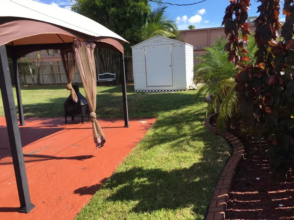 Trusted outdoor landscaping with custom design in Sunrise, FL by TuLu Lawn Care