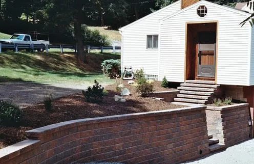 Custom landscape design for homes in Monaca, PA by Tuma Lawn Service & Landscaping