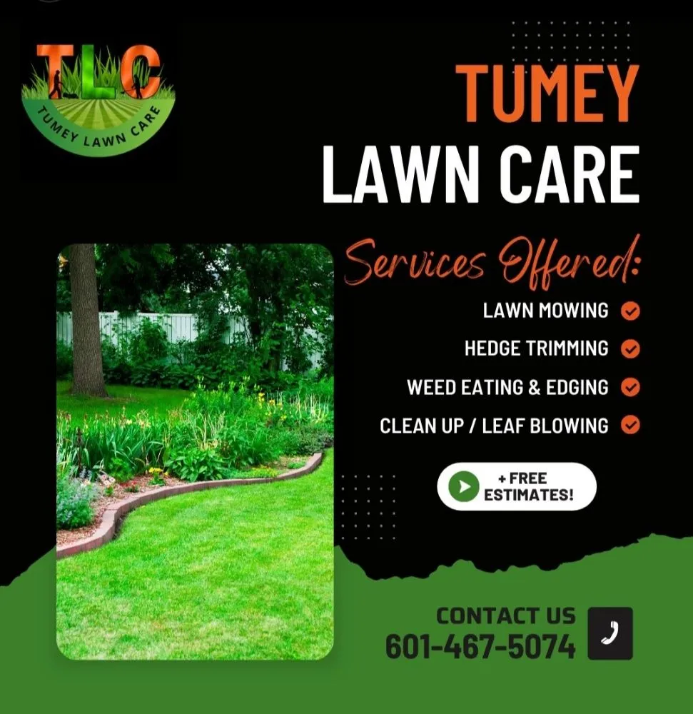 Custom outdoor landscaping in Purvis, MS by Tumey Lawn Care