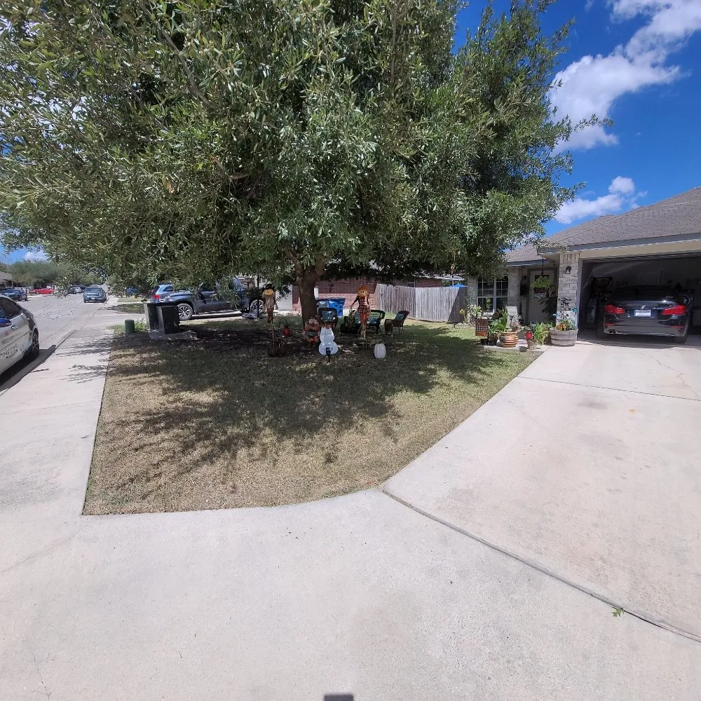 Custom landscaping services in New Braunfels, TX by Tumlinson Yard Services