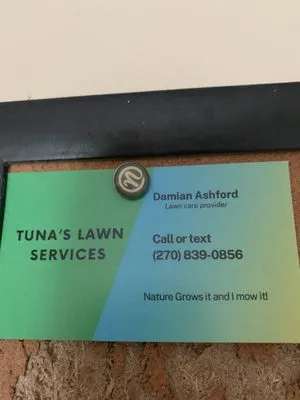 Tuna's Lawn Service Logo