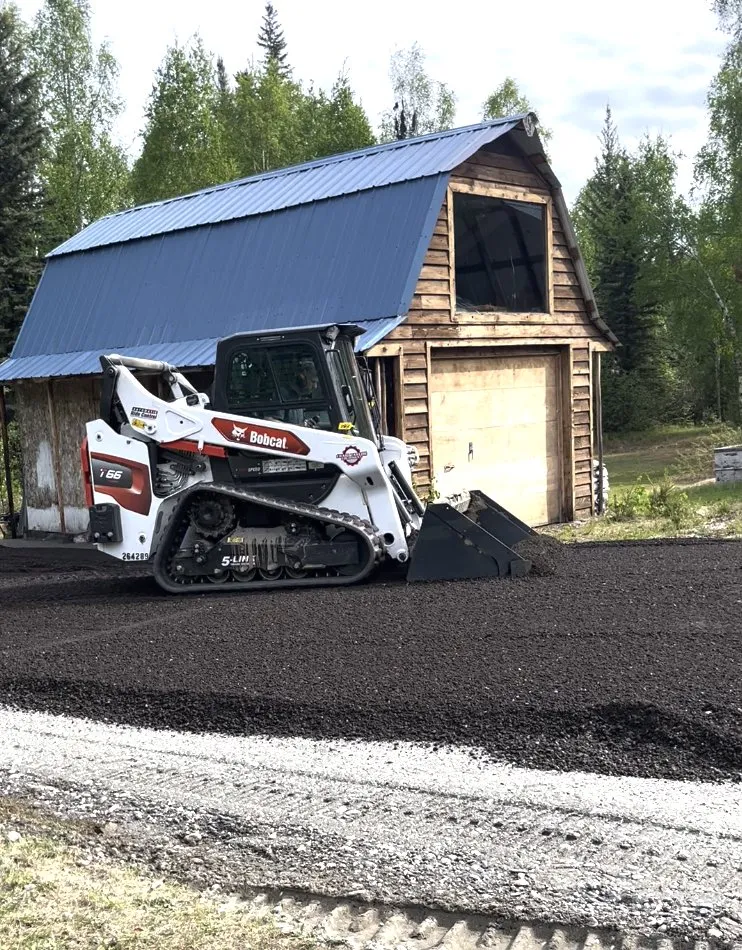 Affordable garden landscaping in Fairbanks, AK by Tundra Excavation
