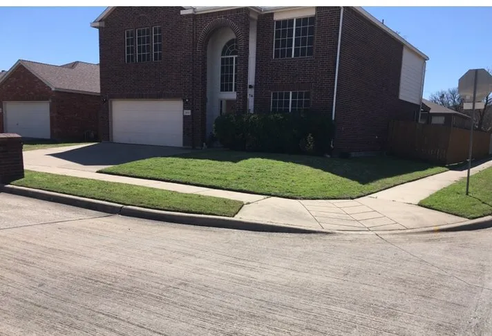 Professional landscape design in Fort Worth, TX by Turbo Cuts Lawn & Sod