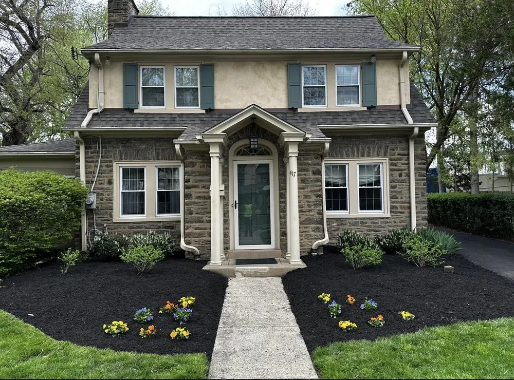 Affordable garden landscaping for homes across Elkins Park, PA - Turbo Lawn and Property Care