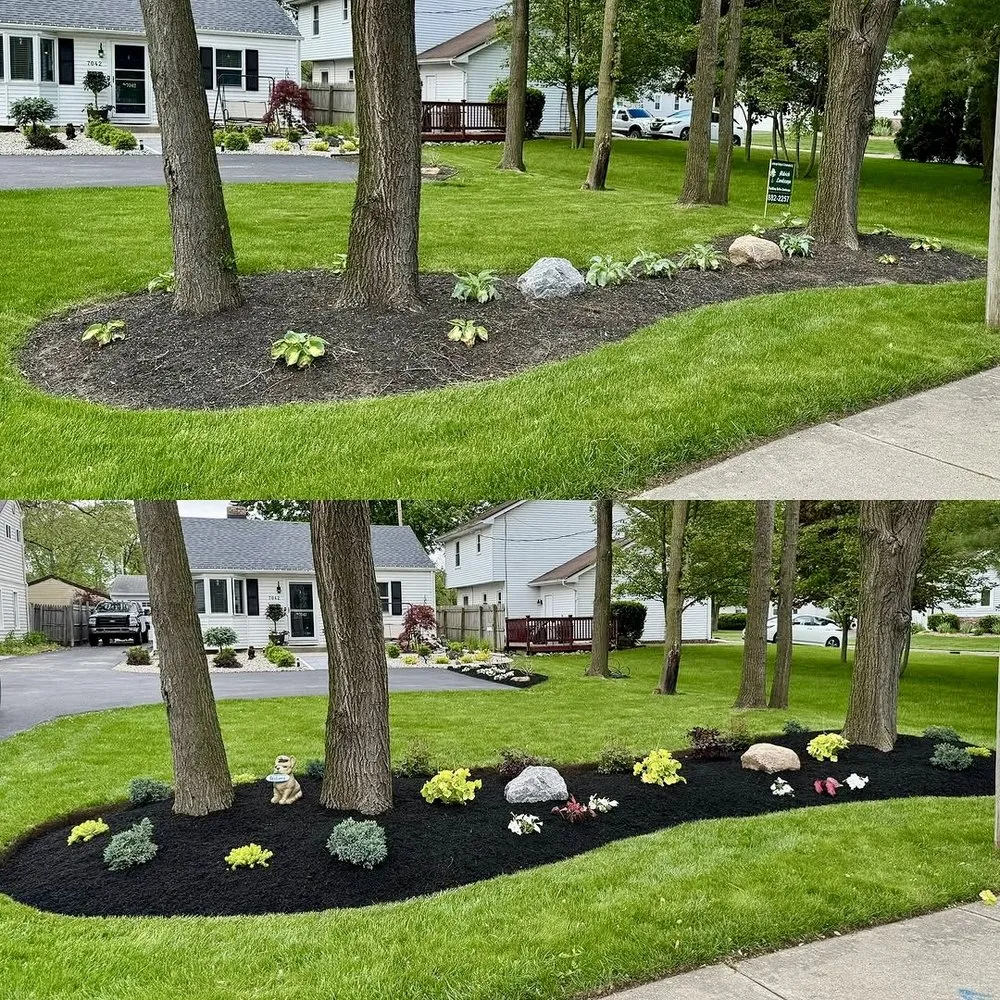 Expert garden landscaping in Indianapolis, IN by Turbo Trim Landscaping