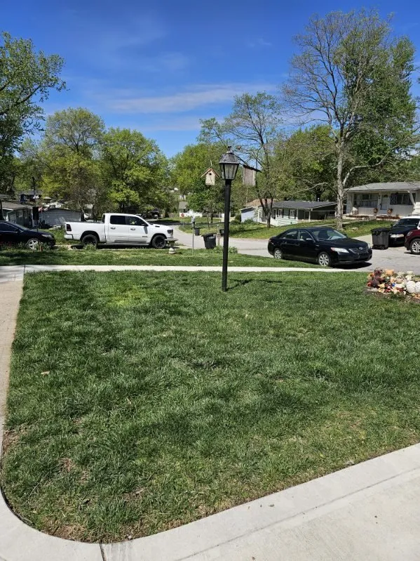 Affordable lawn mowing service for outdoor upgrades in Lenexa, KS by Turbos Lawn Care