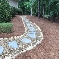 Professional garden landscaping in Mooresville, NC by Turcios Lawncare & Design