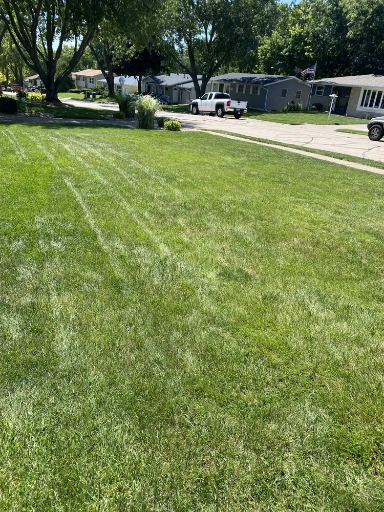 Expert lawn mowing service in Davenport, IA by Turcios Outdoor Solutions