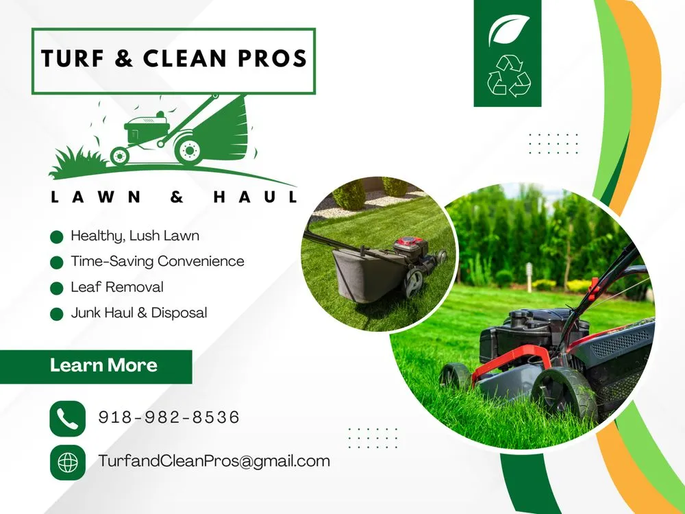Affordable landscape design experts serving Muskogee, OK - Turf and Clean Pros