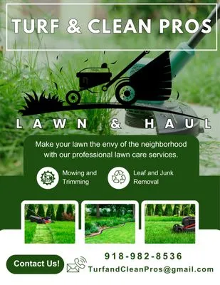 Turf and Clean Pros Logo