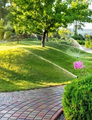 Turf and Trim Lawn Care Logo