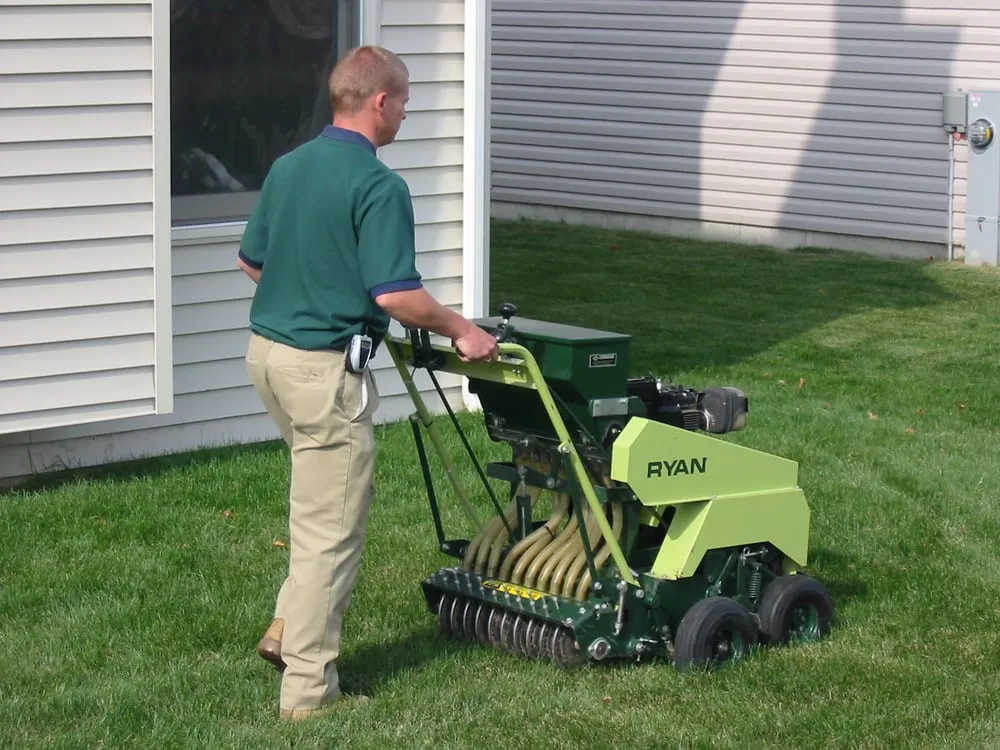 Reliable lawn mowing service for beautiful yards in Barrington, IL by Turf Care Enterprises Inc