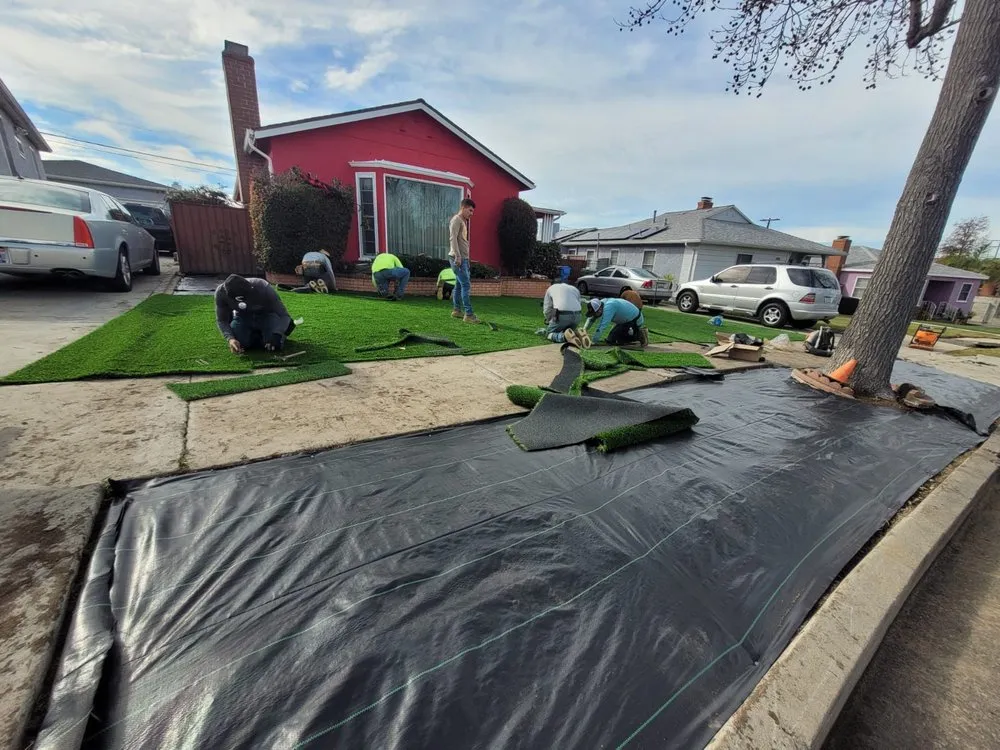 Custom garden landscaping for residential properties across Canoga Park, CA - Turf Center