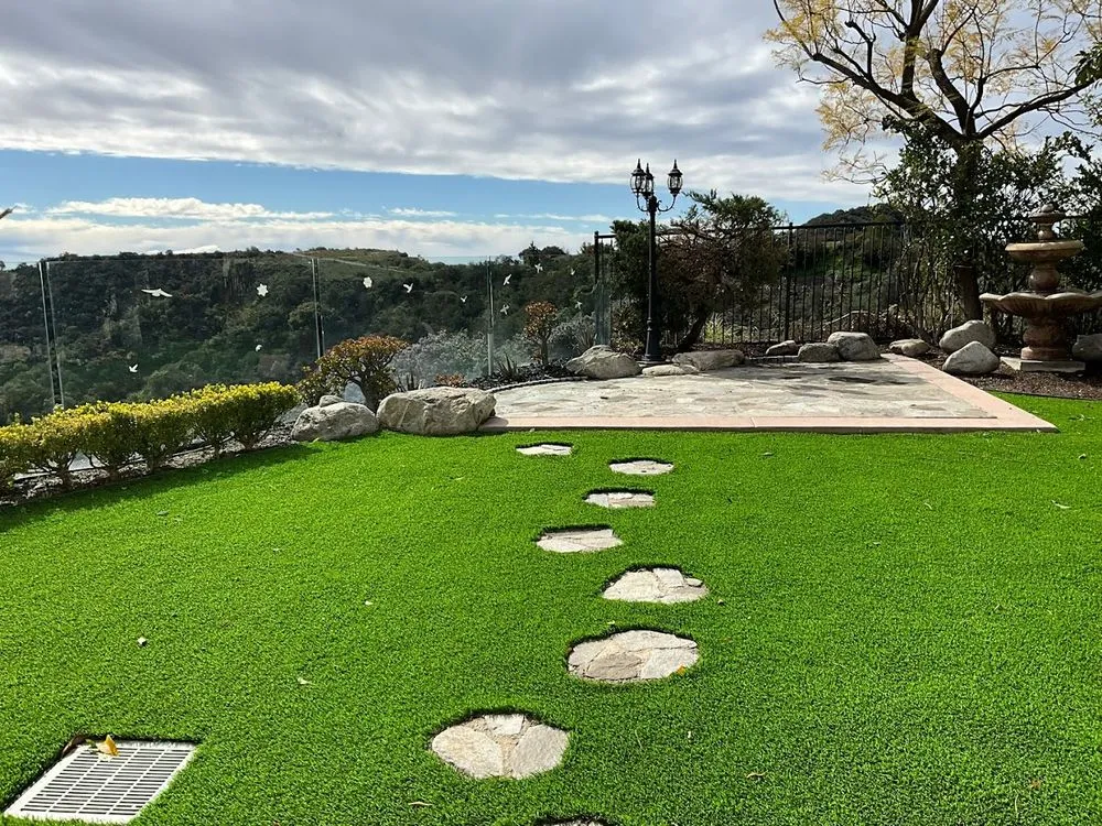 Custom outdoor landscaping for beautiful yards across Canoga Park, CA - Turf Center