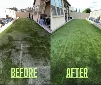 Professional outdoor landscaping in El Paso, TX by Turf Cleaners 915
