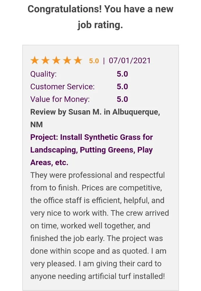 Reliable lawn mowing service in Bernalillo, NM by Turf creations construction