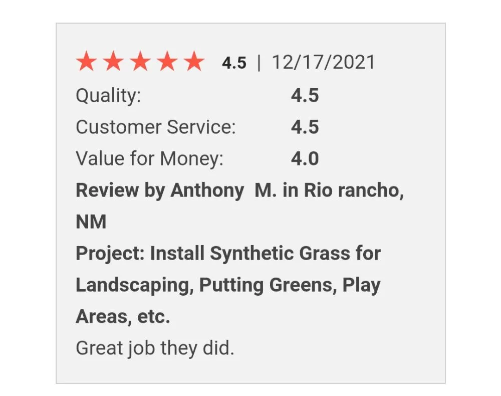 Professional yard cleanup service in Bernalillo, NM - Turf creations construction