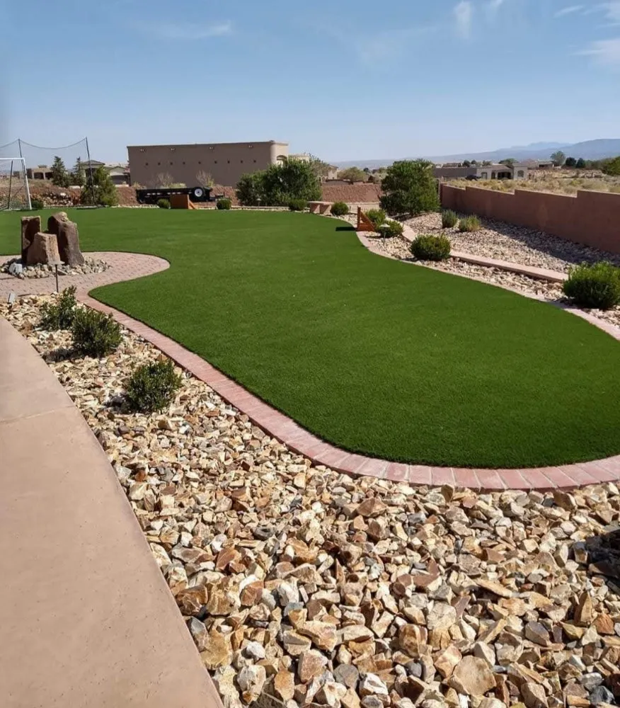 Top-rated lawn care service near you across Bernalillo, NM - Turf creations construction