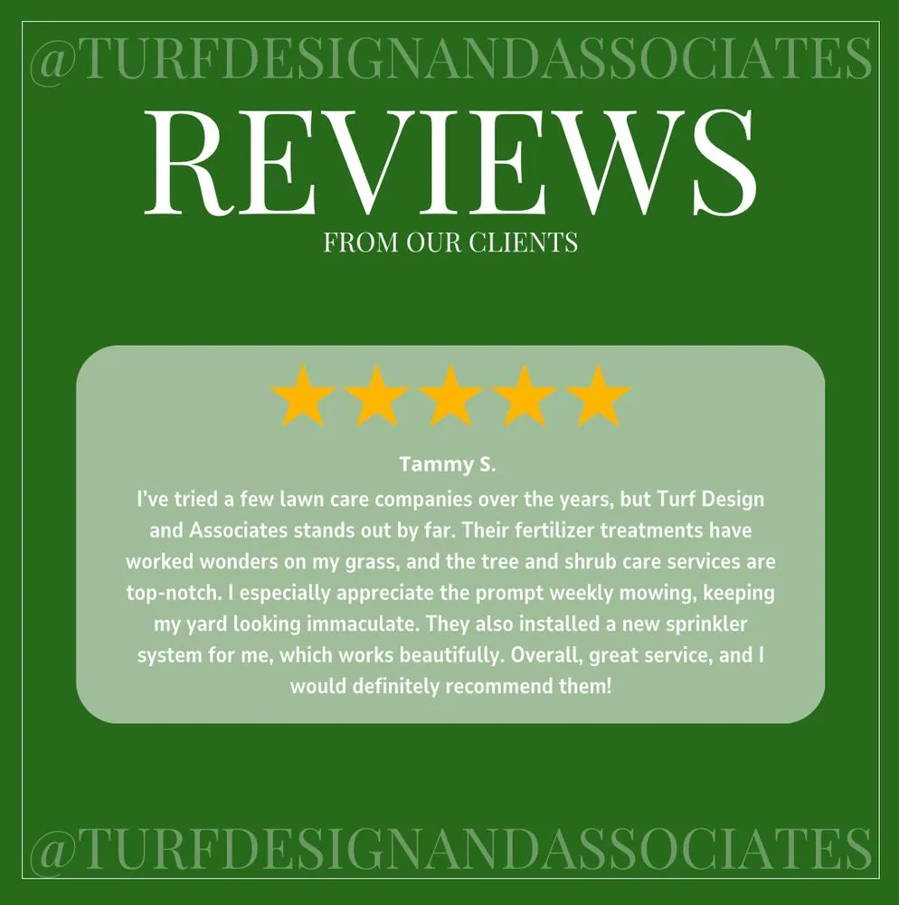 Professional yard maintenance experts serving Haverhill, FL - Turf Design & Associates