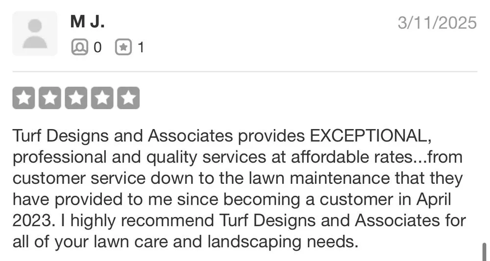 Top-rated yard maintenance for residential properties in Haverhill, FL by Turf Design & Associates