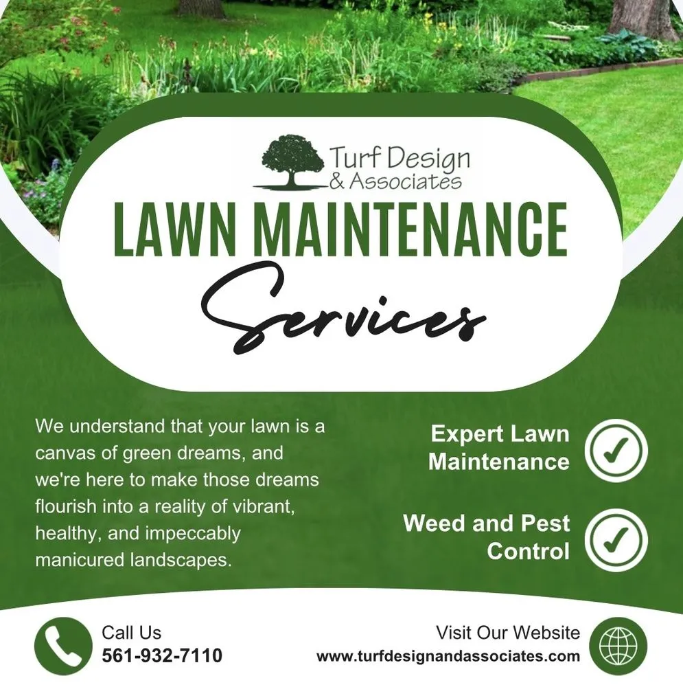 Trusted lawn mowing service in Haverhill, FL - Turf Design & Associates