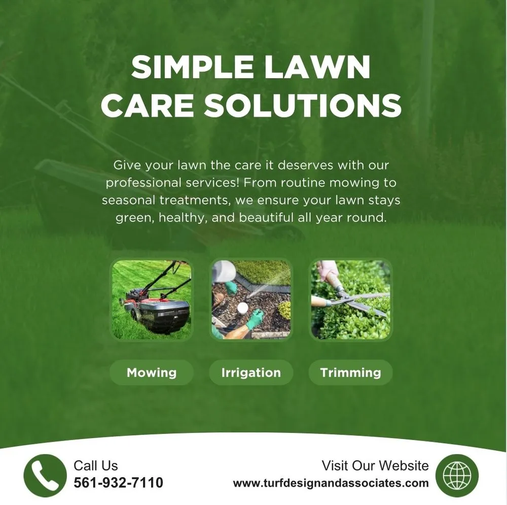 Custom landscape installation for outdoor upgrades across Haverhill, FL - Turf Design & Associates