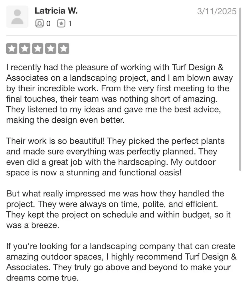 Reliable landscape design in Haverhill, FL - Turf Design & Associates