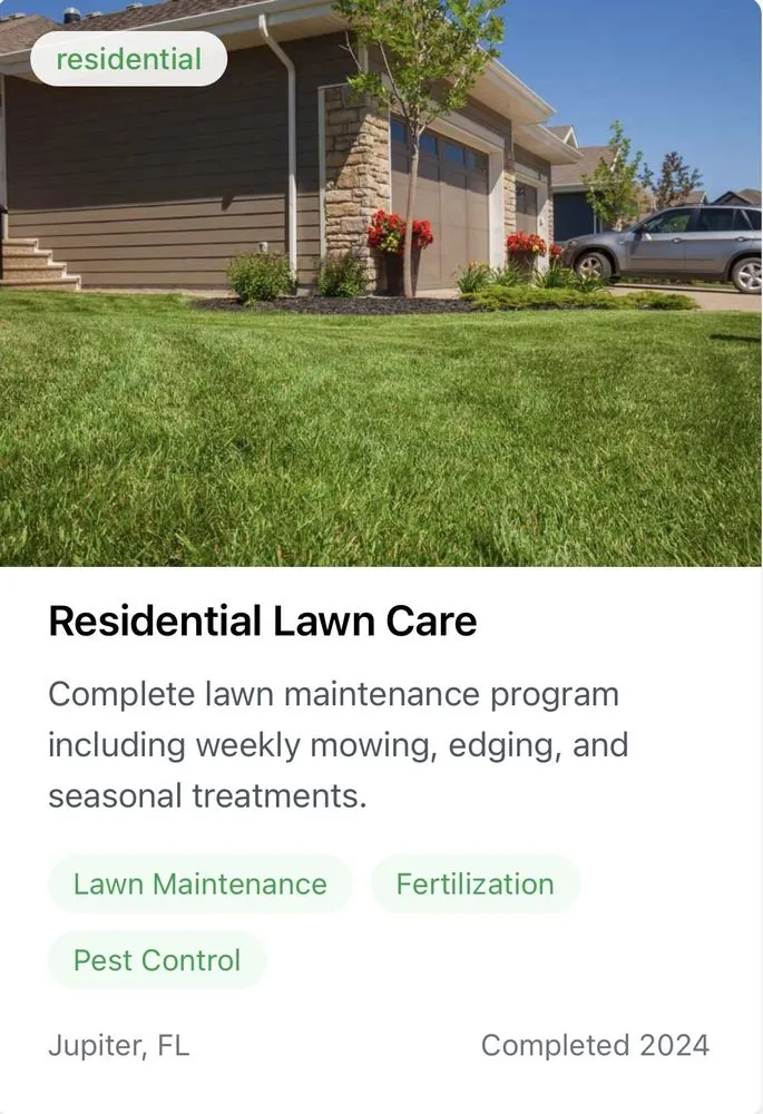 Trusted lawn mowing service for beautiful yards in Haverhill, FL by Turf Design & Associates