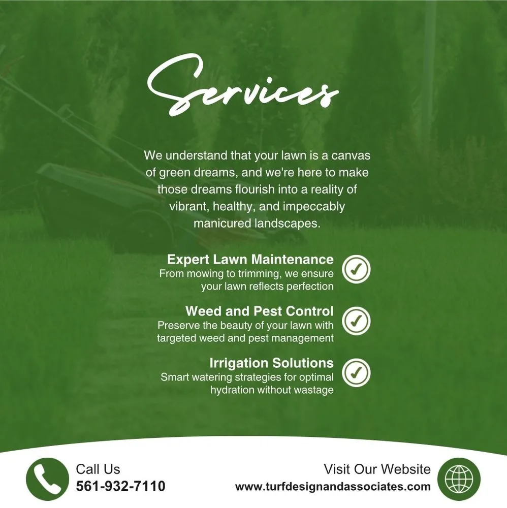 Custom landscape installation for outdoor upgrades across Haverhill, FL - Turf Design & Associates