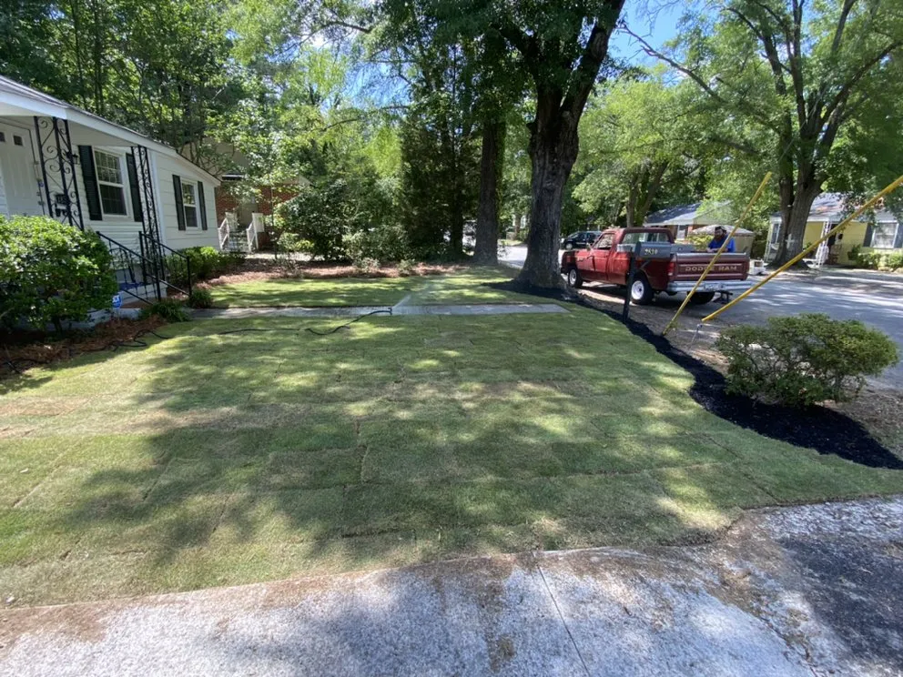 Affordable yard maintenance with custom design across Columbia, SC - Turf Dogs Landscaping