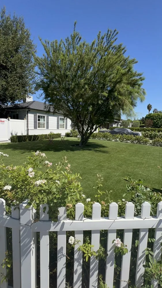Expert lawn mowing service for residential properties in Los Angeles, CA by Turf Express