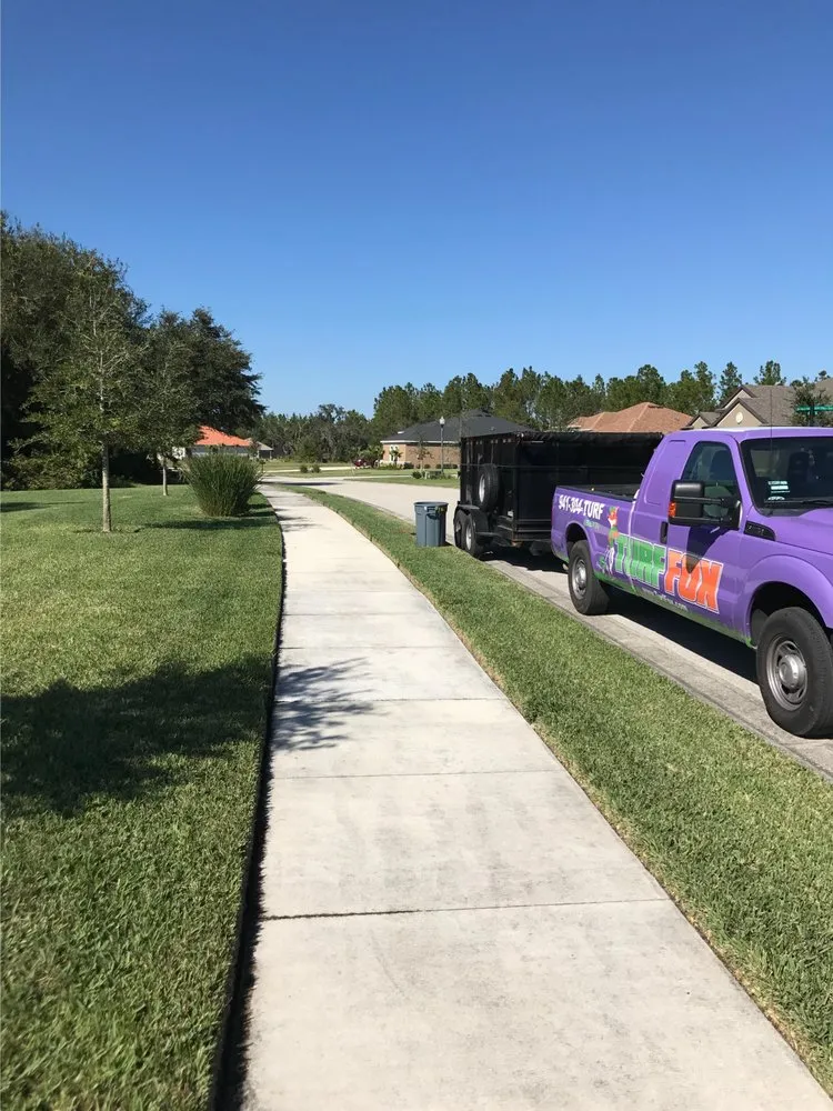 Professional residential landscaping in Sarasota, FL by Turf Fox