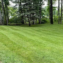 Professional landscape installation in Binghamton, NY by Turf Green Lawn Care