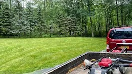 Top-rated outdoor landscaping in Binghamton, NY by Turf Green Lawn Care