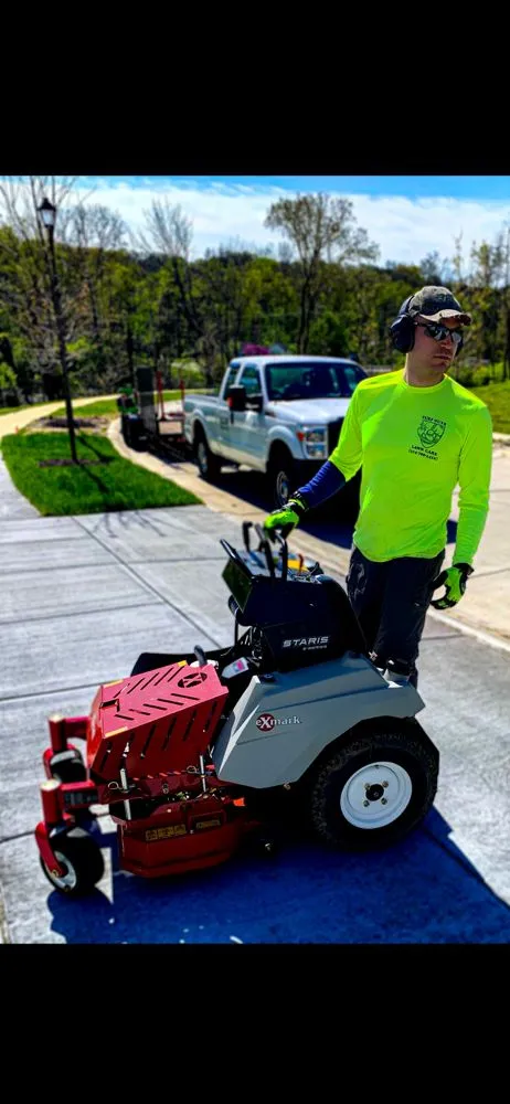 Custom outdoor landscaping in Manchester, MO by Turf Guys Lawn and Landscape