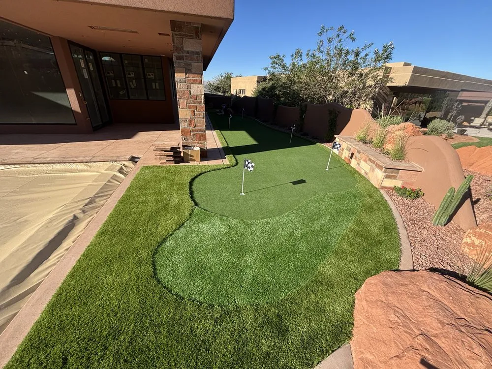 Trusted outdoor landscaping in Hurricane, UT by Turf It