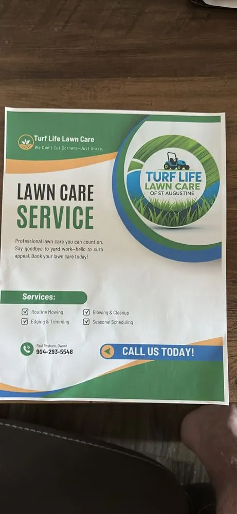 Affordable residential landscaping in St. Augustine, FL by Turf Life Lawn Care