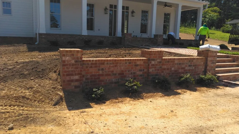Professional landscape installation in Homewood, AL by Turf Management Systems