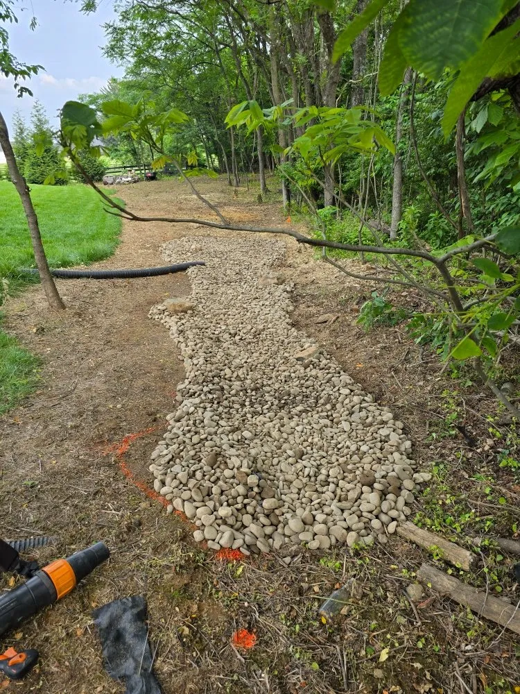 Professional yard maintenance with custom design in Winchester, VA by Turf Mannagement