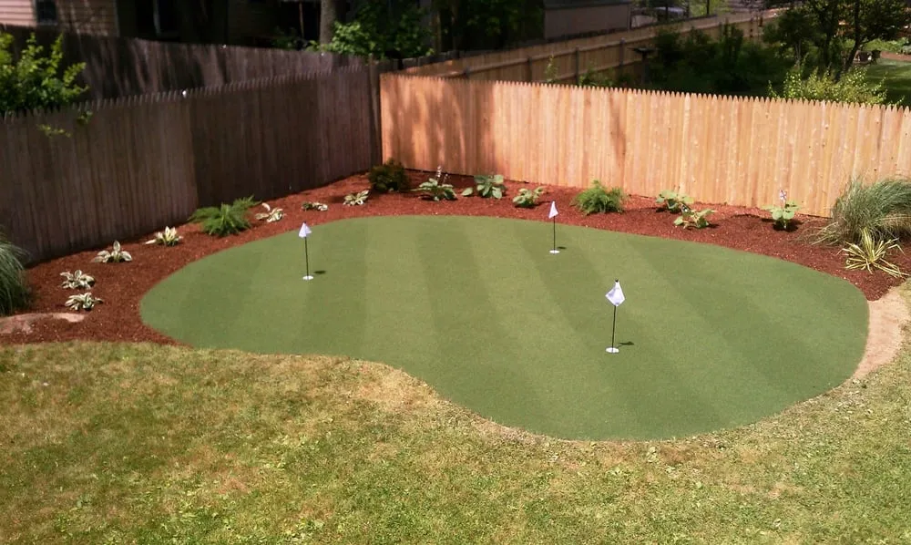 Expert landscape installation for residential properties in Johnston, RI by Turf Master