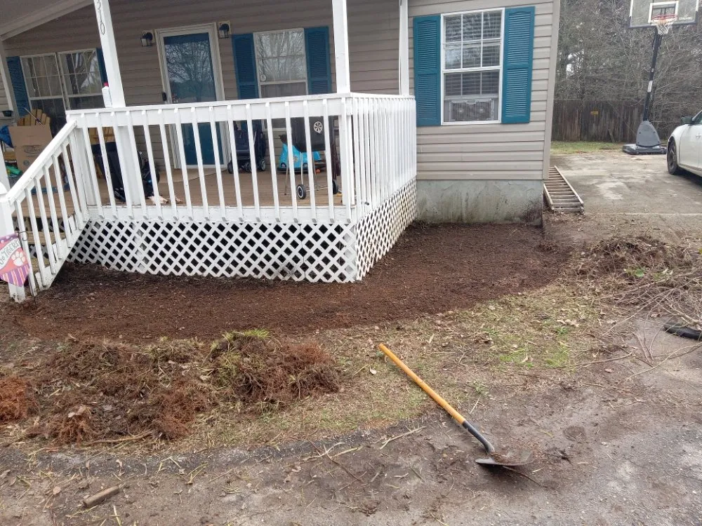 Professional landscape installation for homes in Central, SC by Turf Masters Estate Care