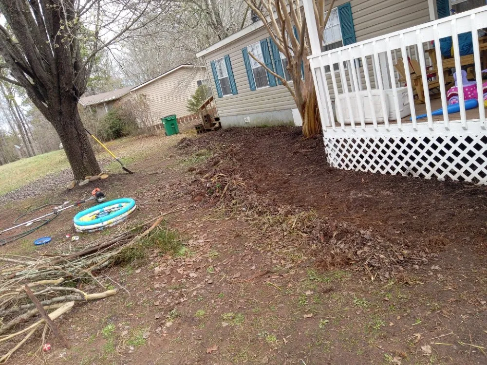 Affordable yard cleanup service in Central, SC by Turf Masters Estate Care