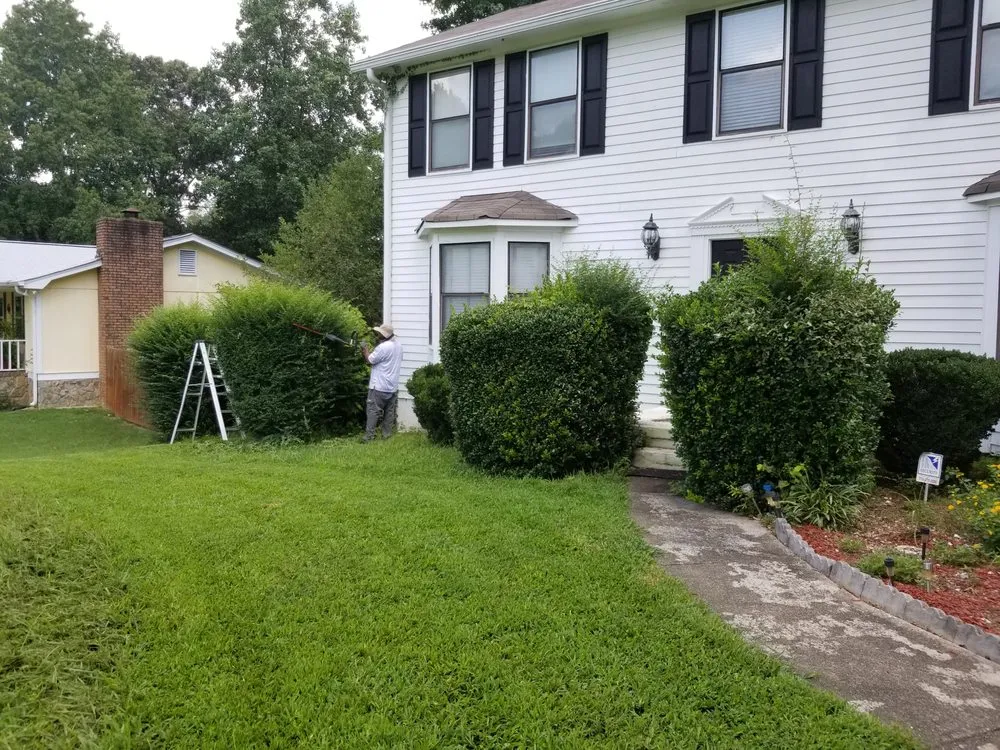 Local landscape design with custom design in Fairburn, GA by Turf Masters Landscaping