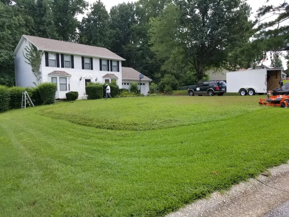 Professional yard cleanup service with custom design across Fairburn, GA - Turf Masters Landscaping
