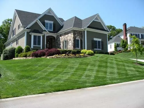 Professional residential landscaping for residential properties in Xenia, OH by Turf Masters Landscaping
