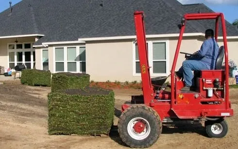 Professional lawn mowing service for outdoor upgrades across Wilmington, NC - Turf Masters Sod Farms